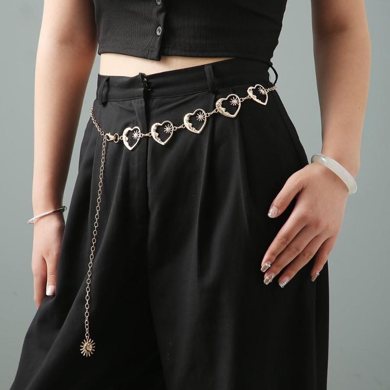 Women Thin Metal Waist Chain M - đánh giá và giá Body Jewelry Dress