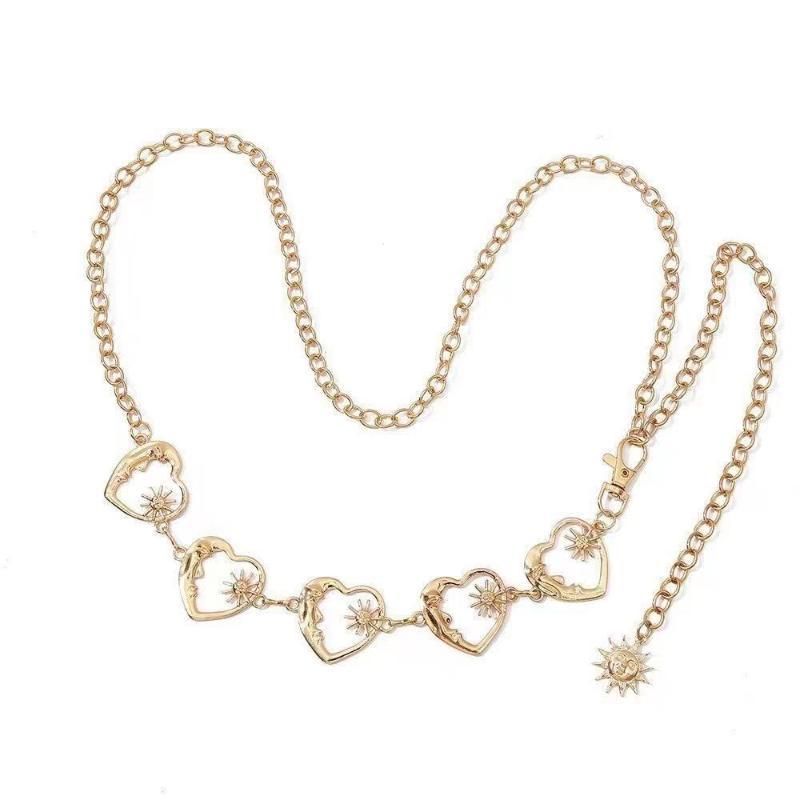 Women Thin Metal Waist Chain M - đánh giá và giá Body Jewelry Dress