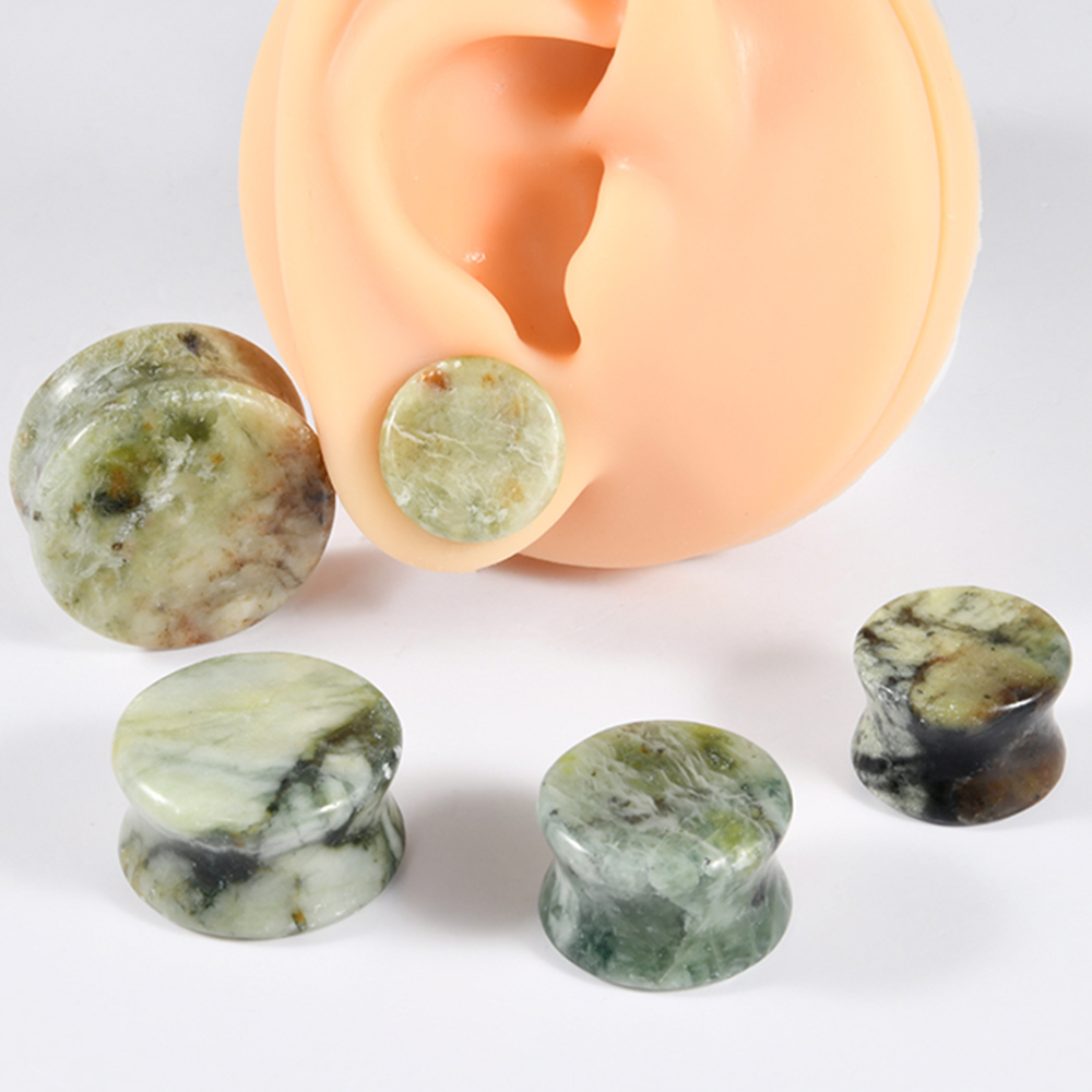 1-2PCS Nature Green-yellow Jad - đánh giá và giá Yellow Body Jewelry