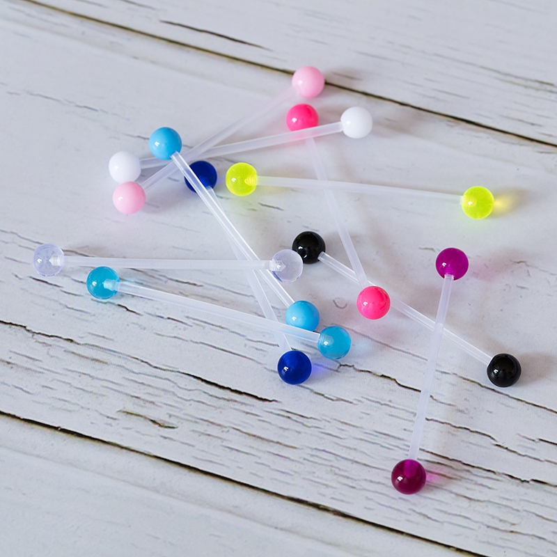 10-50 Con Acrylic Sụn Bông Tai - đánh giá và giá Industrial Barbell Long