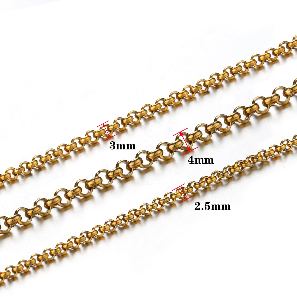 1 Meter 2-4mm Stainless Steel  - đánh giá và giá Body Chain Jewelry