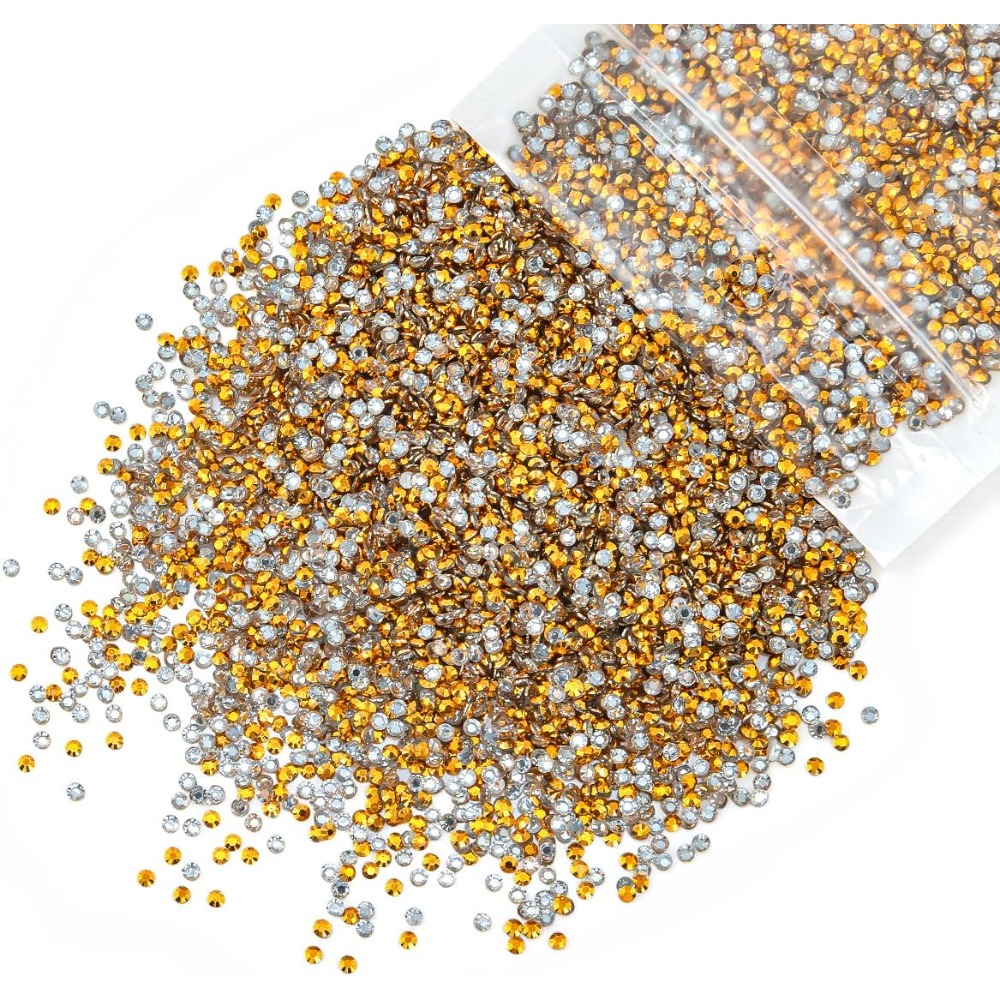 10000PCS 2mm Golden Yellow Res - đánh giá và giá Yellow Body Jewelry