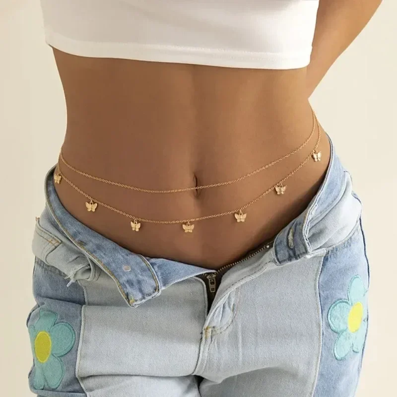 New Charm Sexy Double Layer Bu - đánh giá và giá Body Chain Jewelry