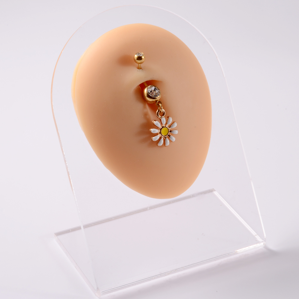 361L Phẫu Thuật Thép Hoa Cúc T - đánh giá và giá Yellow Body Jewelry
