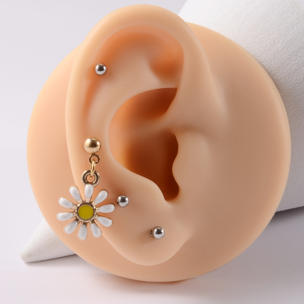361L Phẫu Thuật Thép Hoa Cúc T - đánh giá và giá Yellow Body Jewelry
