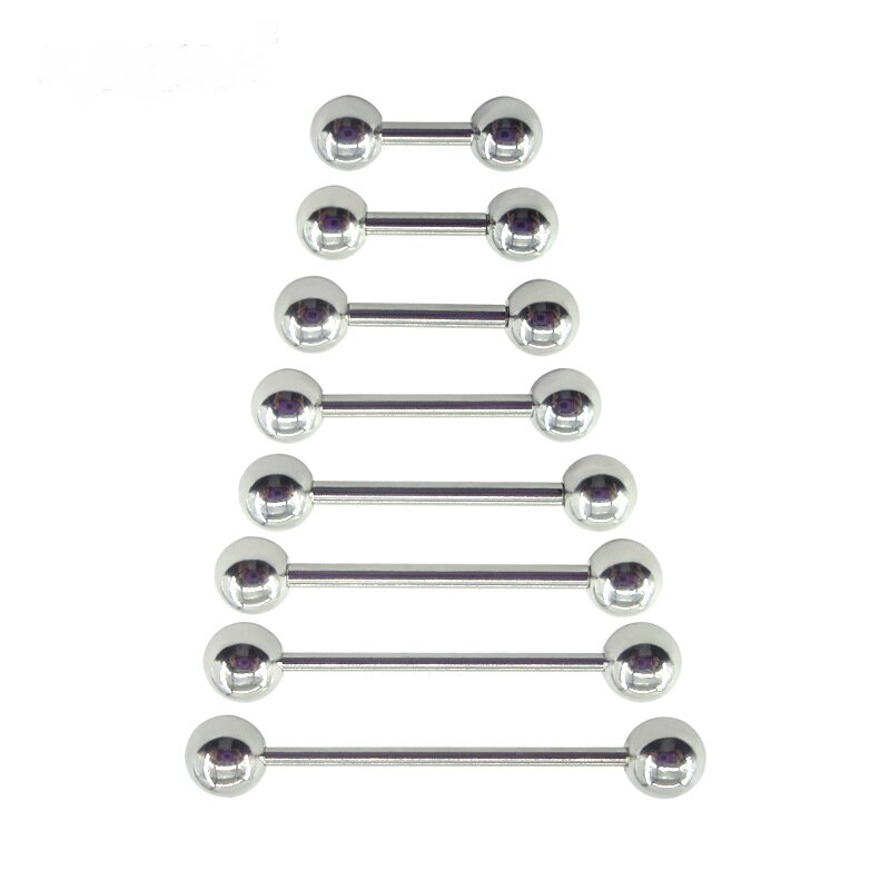 2 Pieces 0.8mm Stainless Steel - đánh giá và giá Industrial Barbell Long