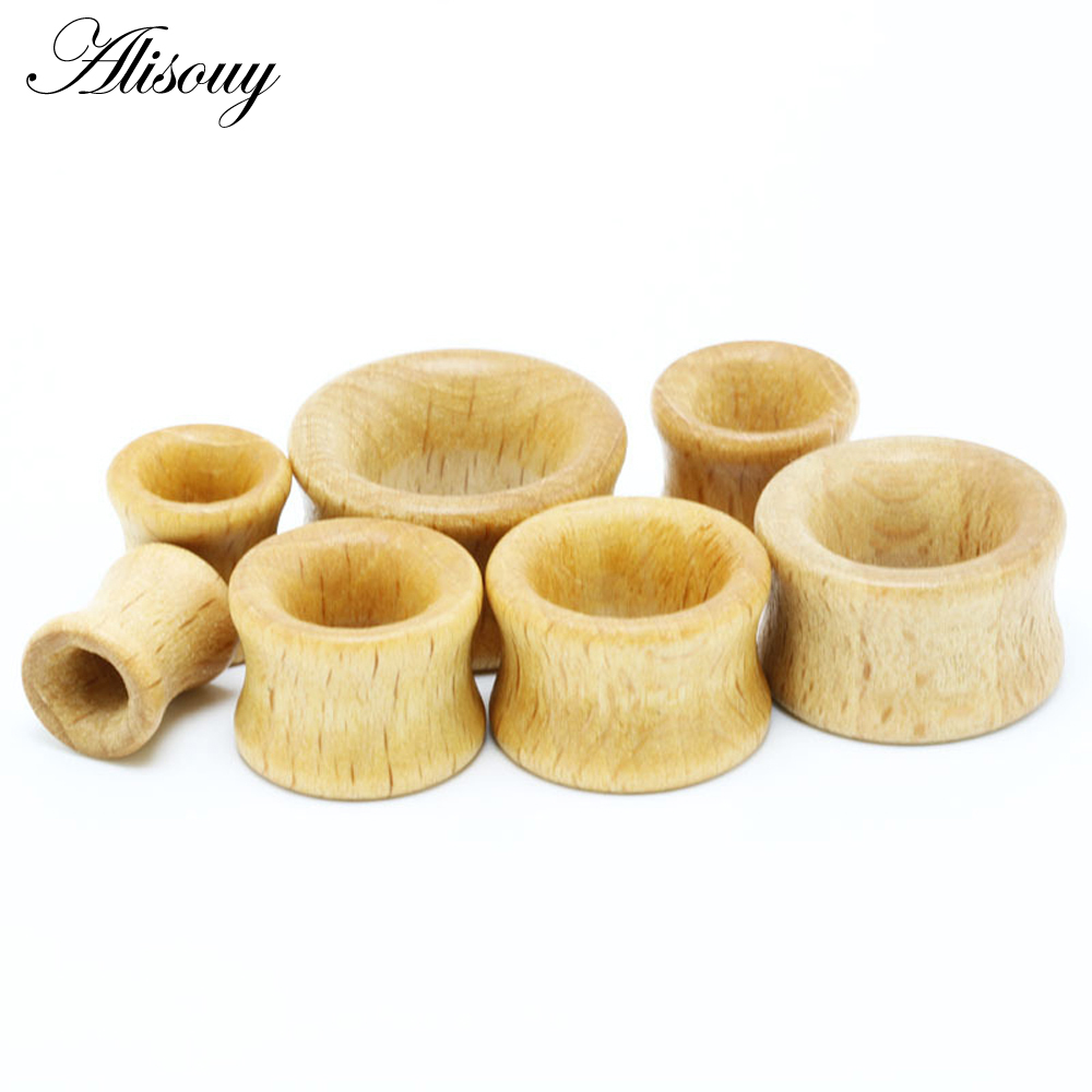 1PC Thời Trang Tai Gỗ Thịt Hầm - đánh giá và giá Body Jewelry Gauges