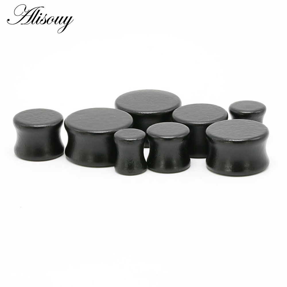 1PC Thời Trang Tai Gỗ Thịt Hầm - đánh giá và giá Body Jewelry Gauges