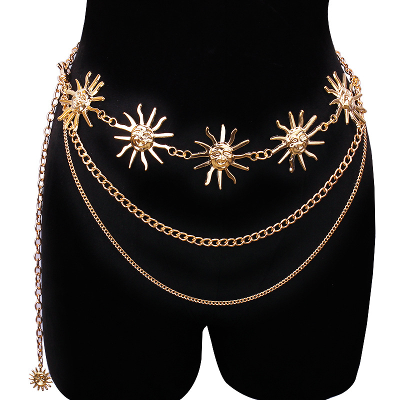 Chunky Multilayer Punk Gothic  - đánh giá và giá Body Chain Jewelry