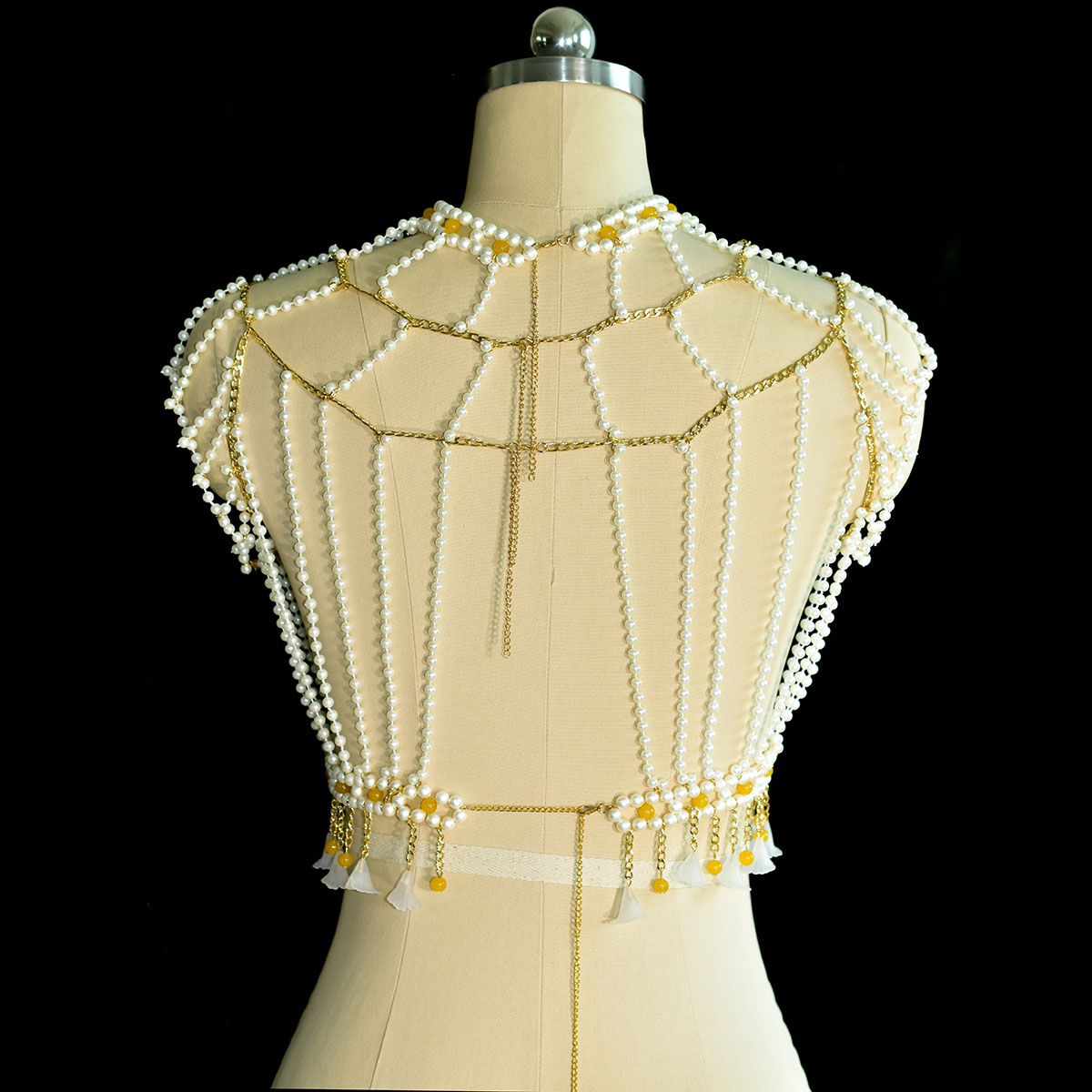 Elegant Fashion Ornate Imitati - đánh giá và giá Yellow Body Jewelry