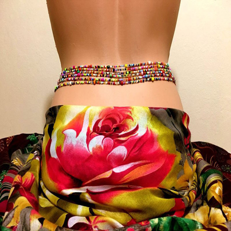 Women Layered Beaded Belly Cha - đánh giá và giá Body Chain Jewelry