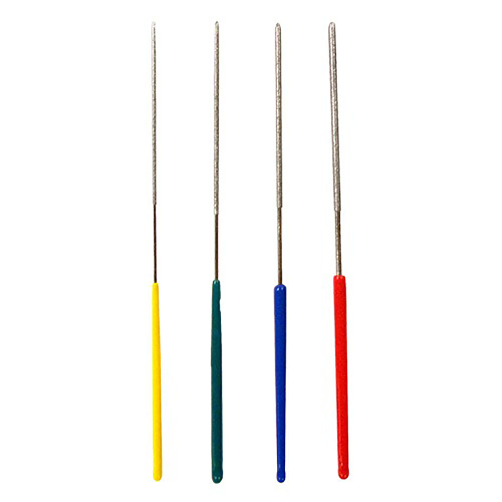 TLD-4 4Pcs Round Diamond File  - đánh giá và giá Yellow Body Jewelry